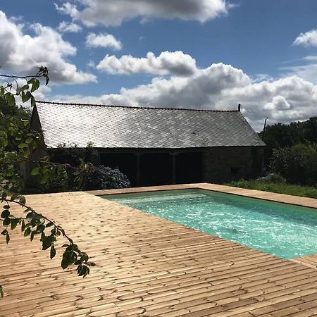 La Lande Du Rest - Le Quillio Magnifique Ancienne Ferme De Notables Avec Piscine Chauffeeヴィラ エクステリア 写真
