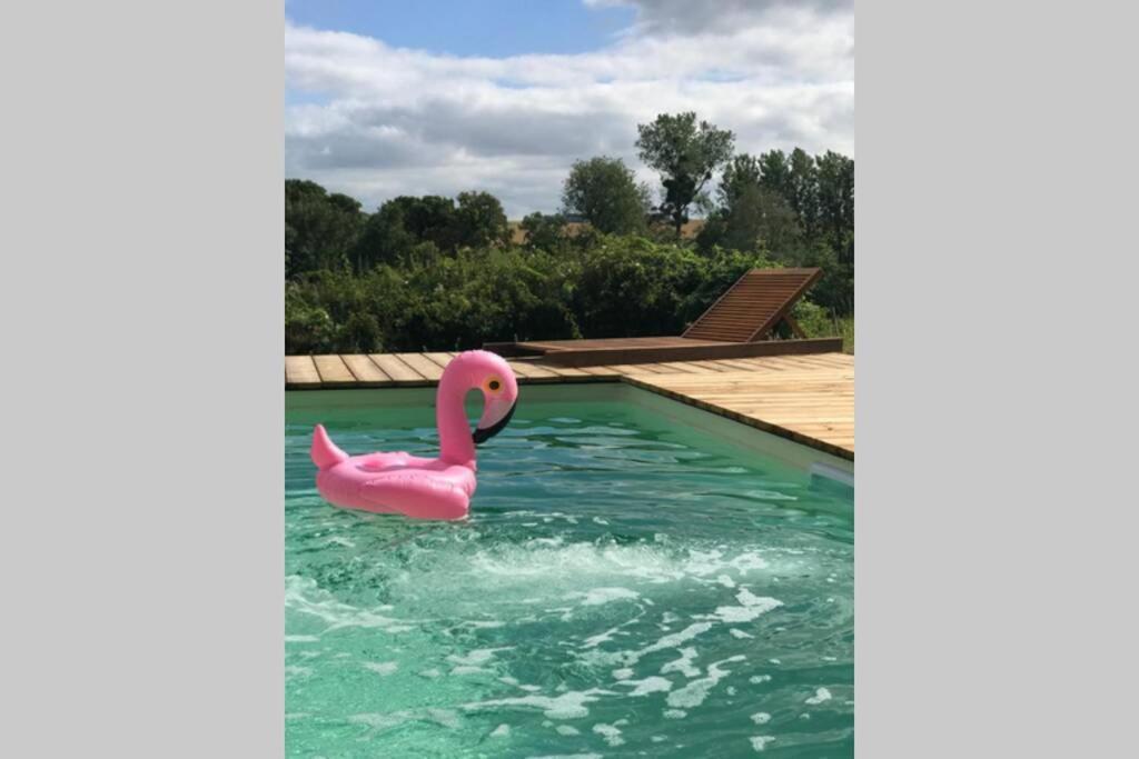 La Lande Du Rest - Le Quillio Magnifique Ancienne Ferme De Notables Avec Piscine Chauffeeヴィラ エクステリア 写真